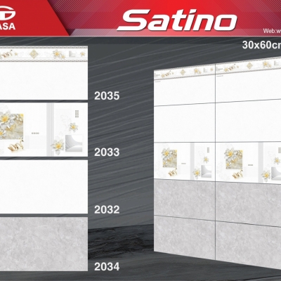 Gạch ốp tường KT 30x60 Tasa bộ 2032-2033-2034-2035
